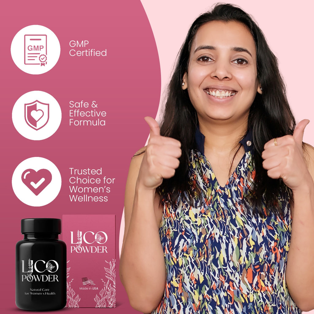 Lico Podwer By Dr Nazia Faraz (MBBS Gynecologist MS USA)